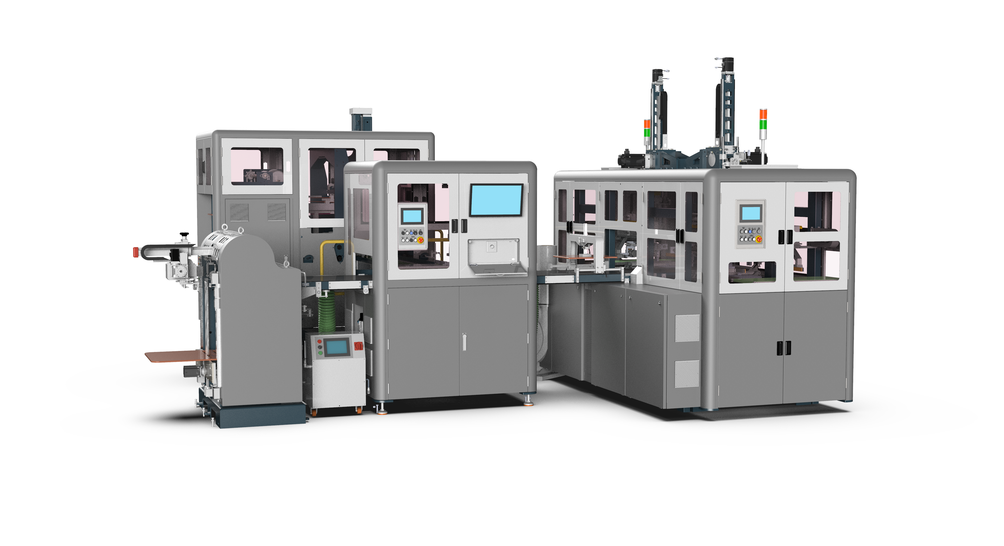 Dual-Station Automatic Rigid Box Machine HM-DS3046/4354/6461/6471/6481 (High-Speed)